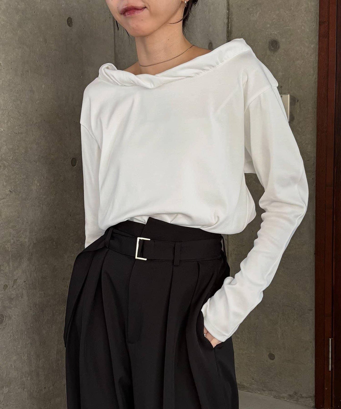 泡泡領 長袖T恤