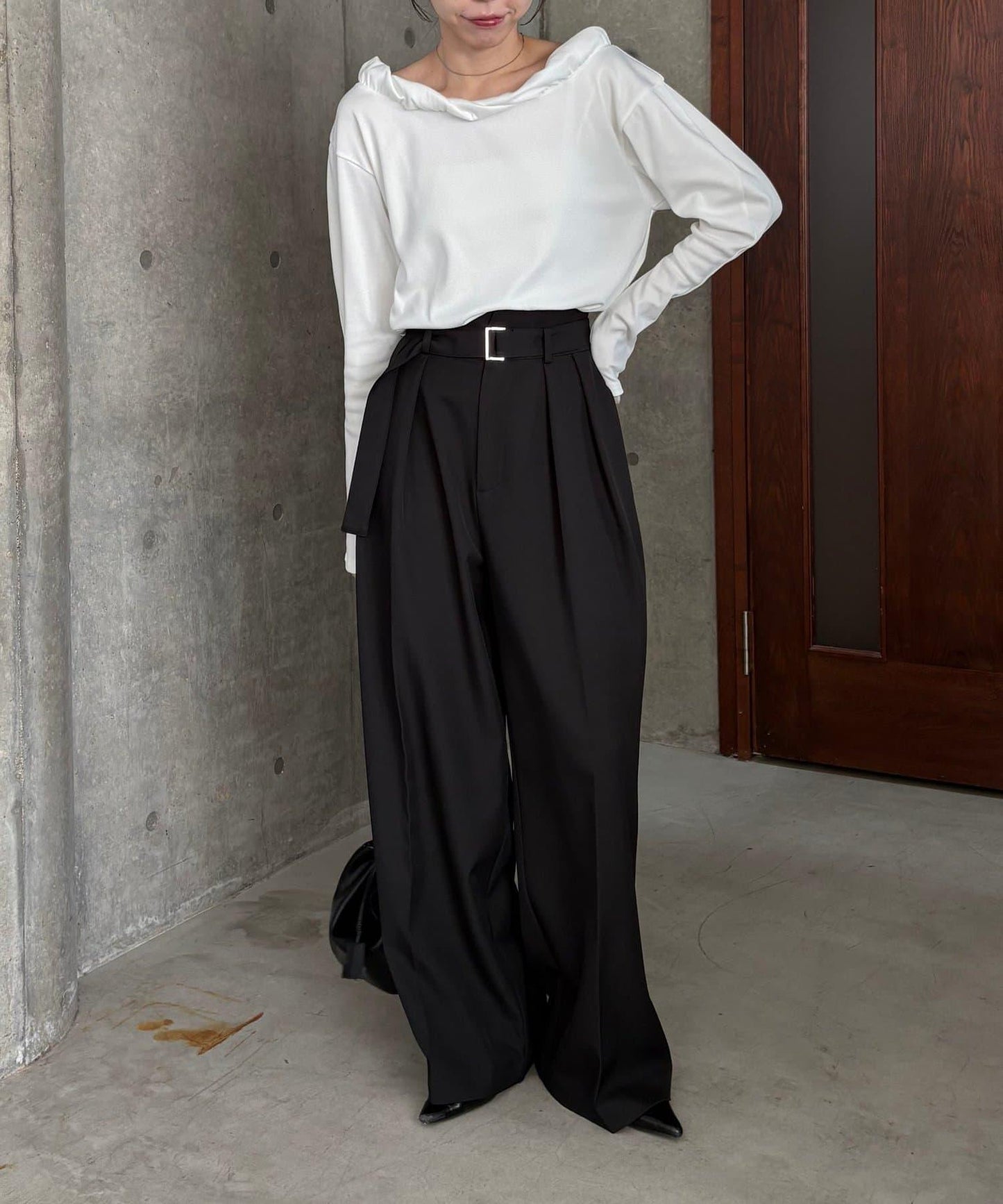 泡泡領 長袖T恤