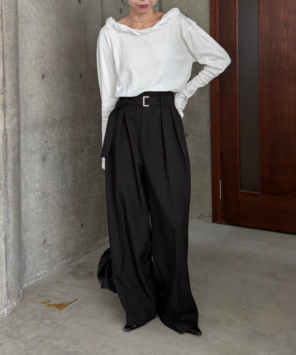 泡泡領 長袖T恤