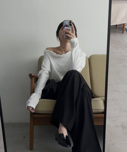 泡泡領 長袖T恤