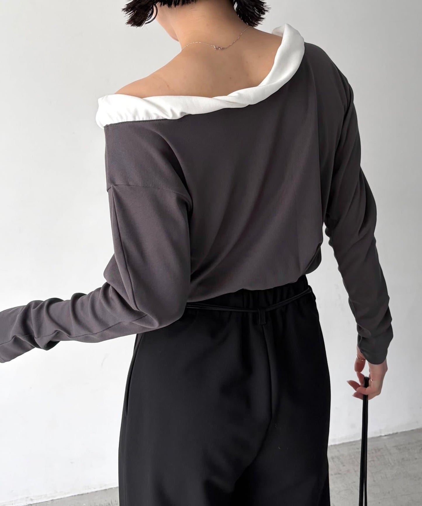 泡泡領 長袖T恤