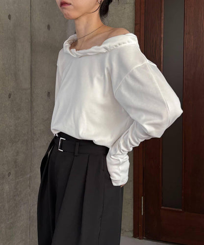 泡泡領 長袖T恤