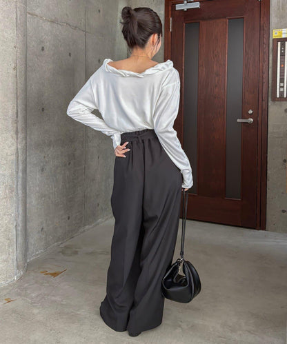 泡泡領 長袖T恤