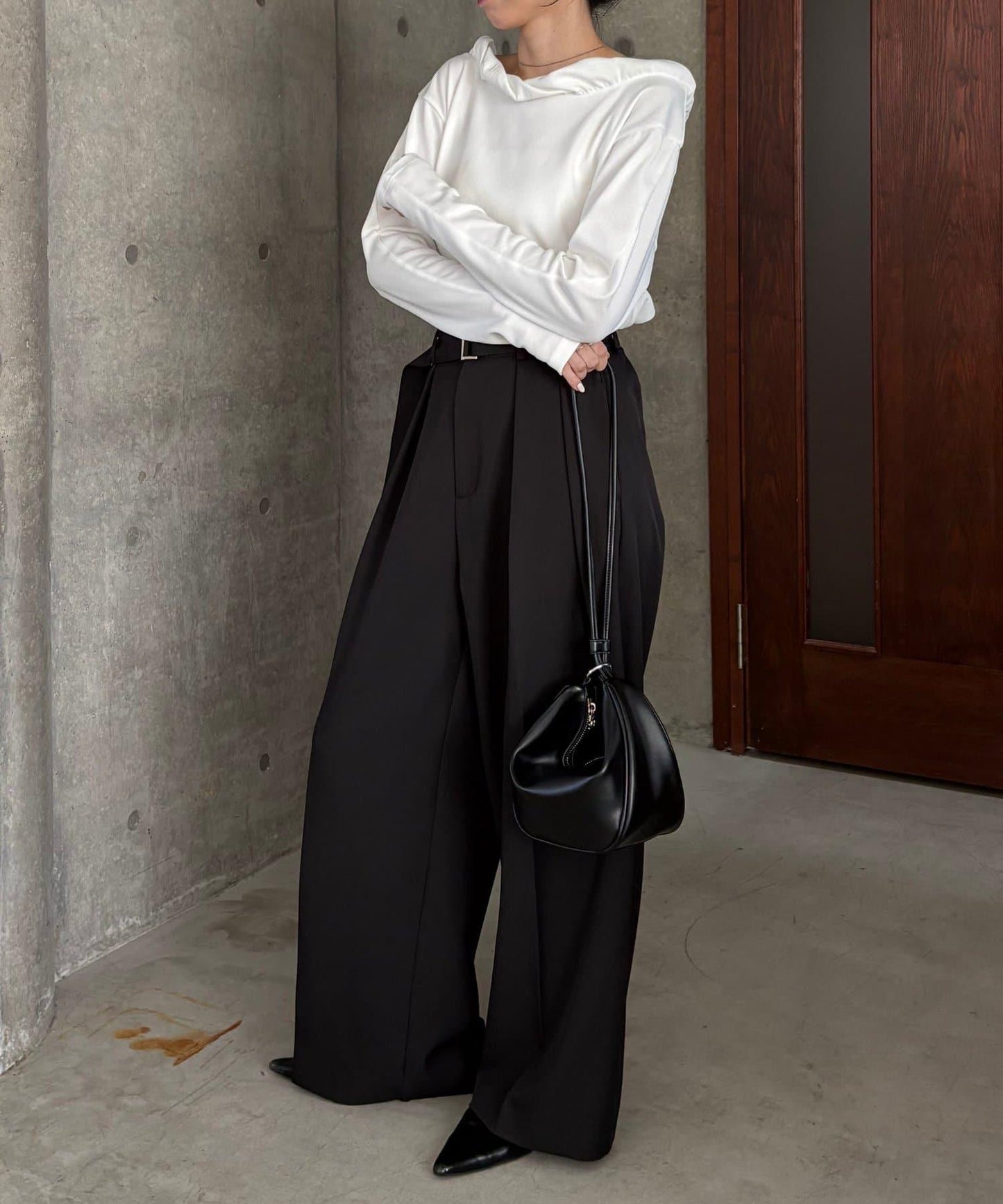 泡泡領 長袖T恤