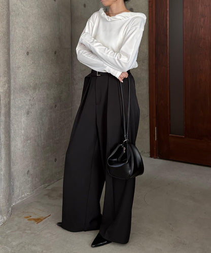 泡泡領 長袖T恤