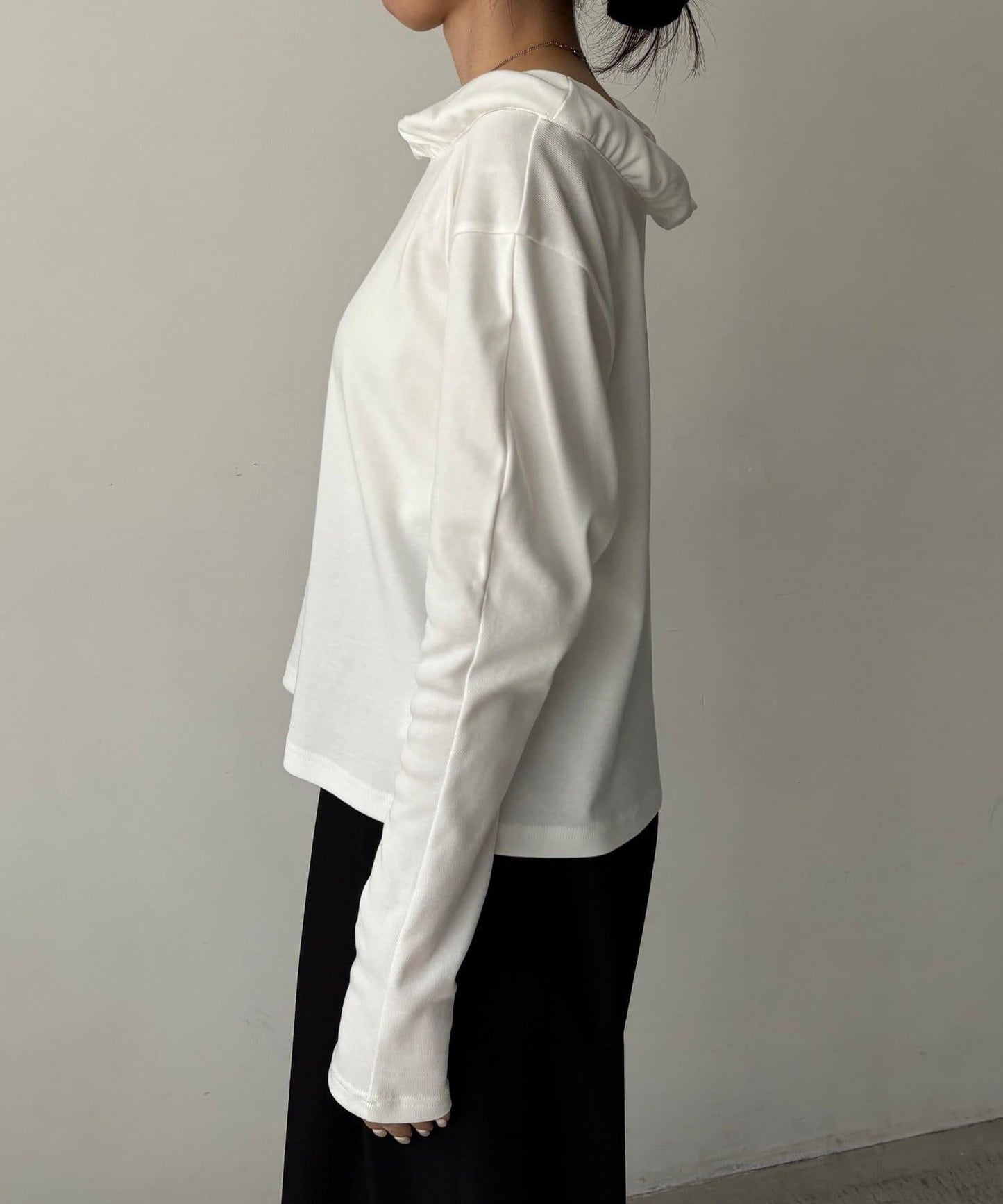 泡泡領 長袖T恤