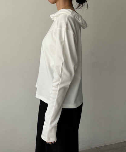 泡泡領 長袖T恤