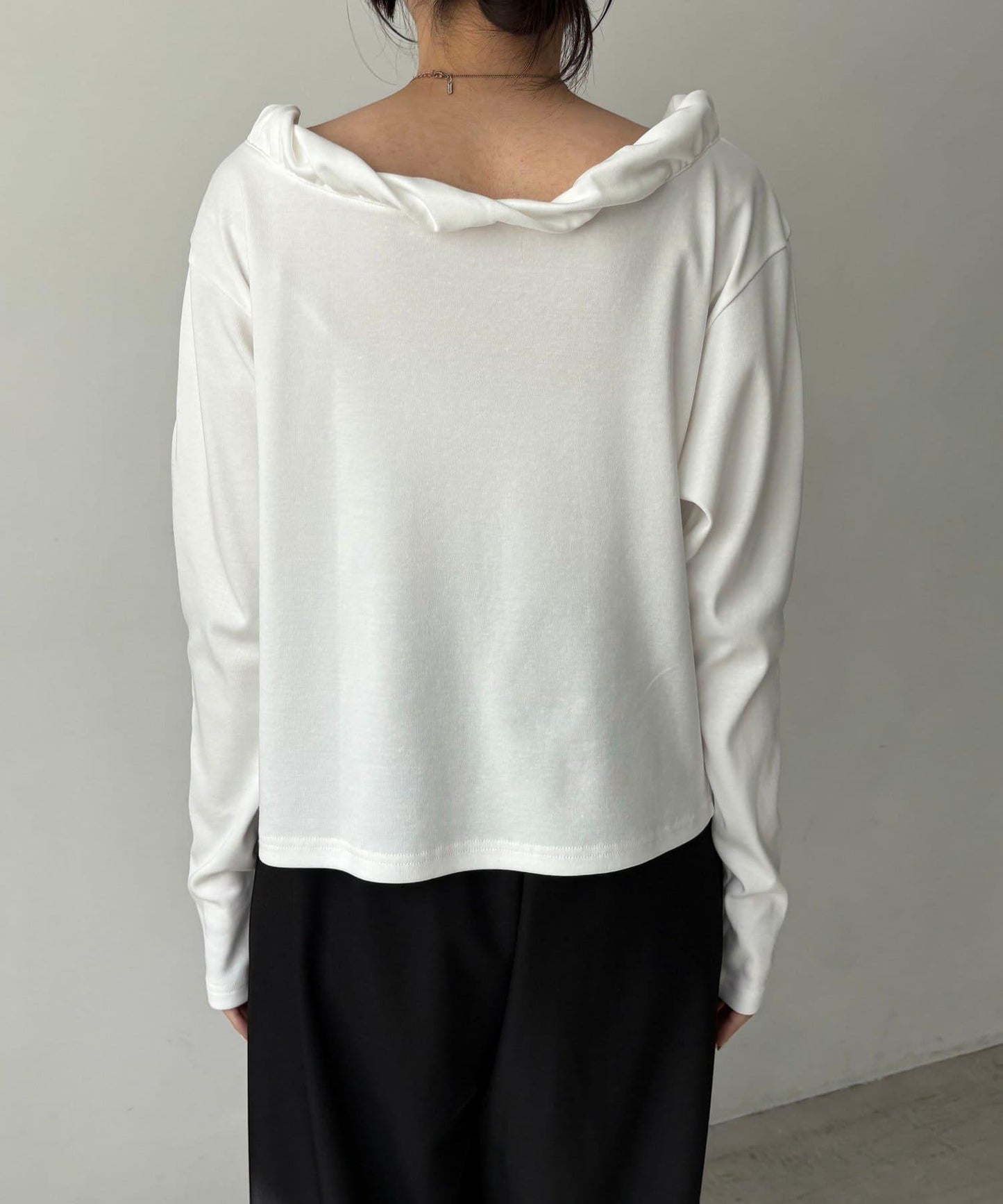 泡泡領 長袖T恤