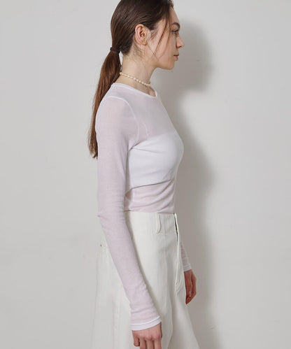 透肌彈力長袖T恤