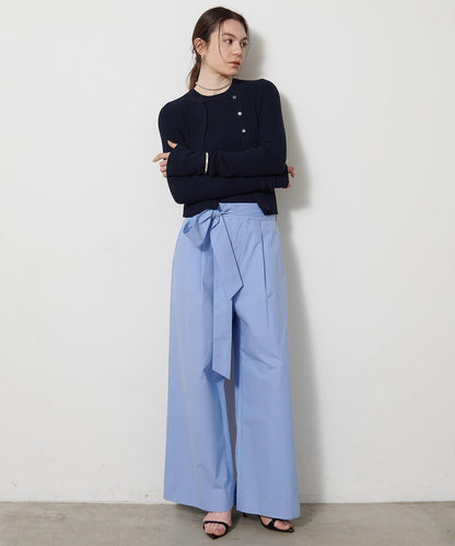 無縫羅紋針織開衫