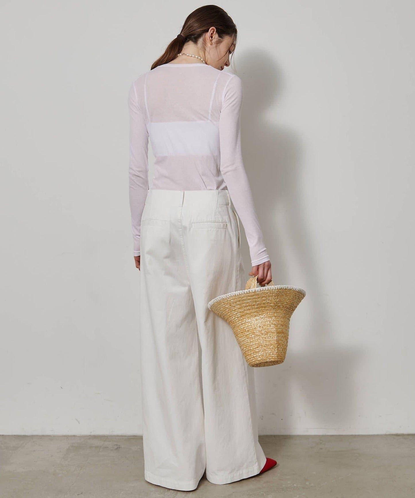 透肌彈力長袖T恤