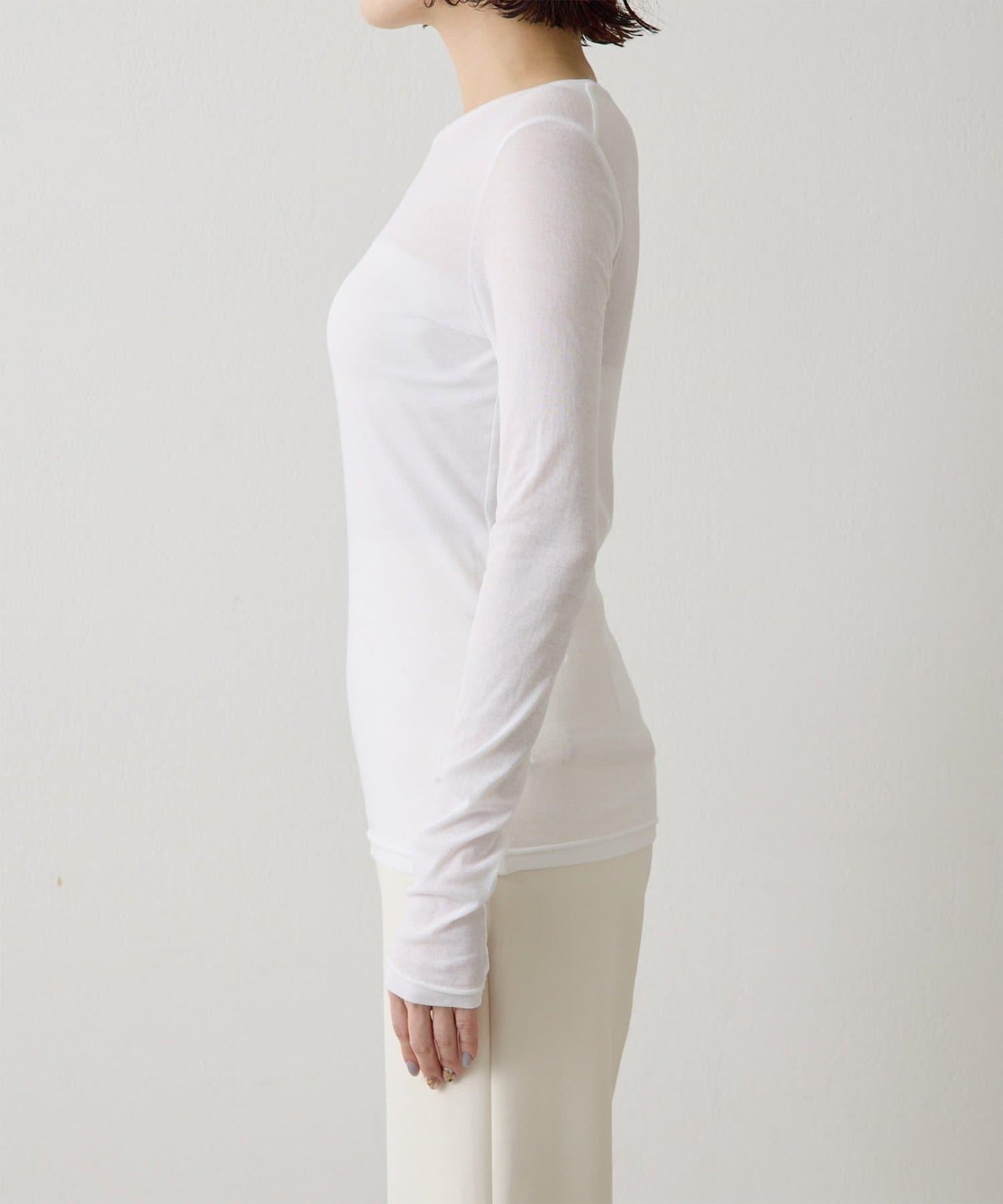 透肌彈力長袖T恤