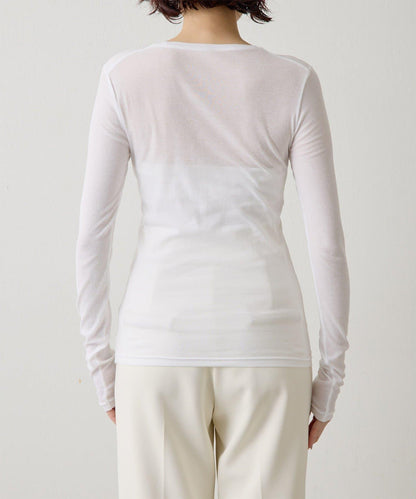 透肌彈力長袖T恤