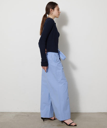 無縫羅紋針織開衫