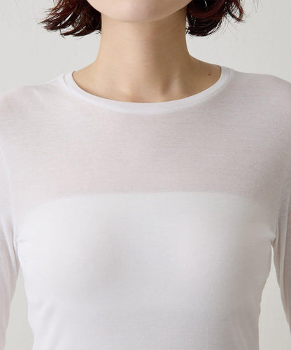 透肌彈力長袖T恤