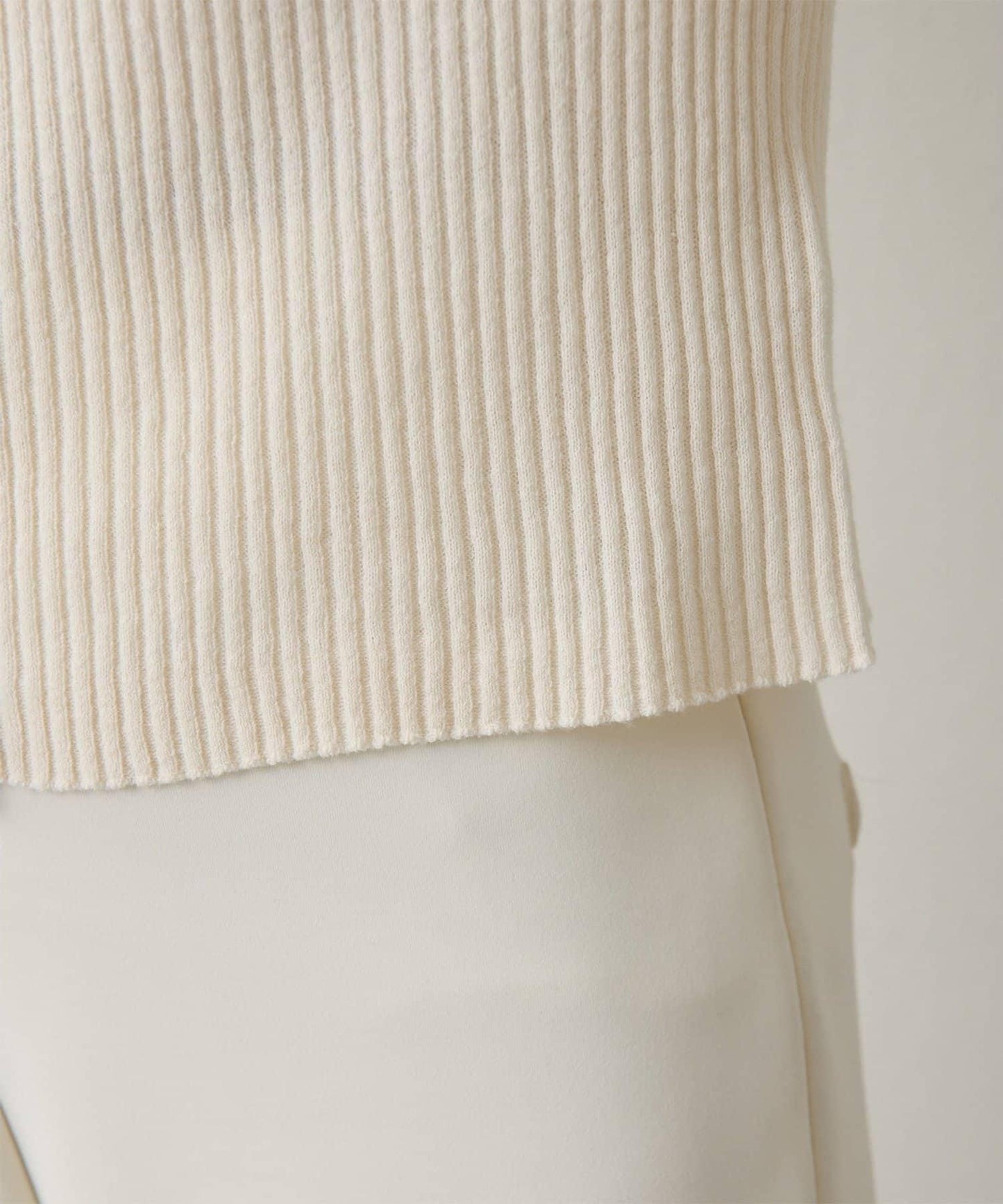 無縫羅紋針織開衫