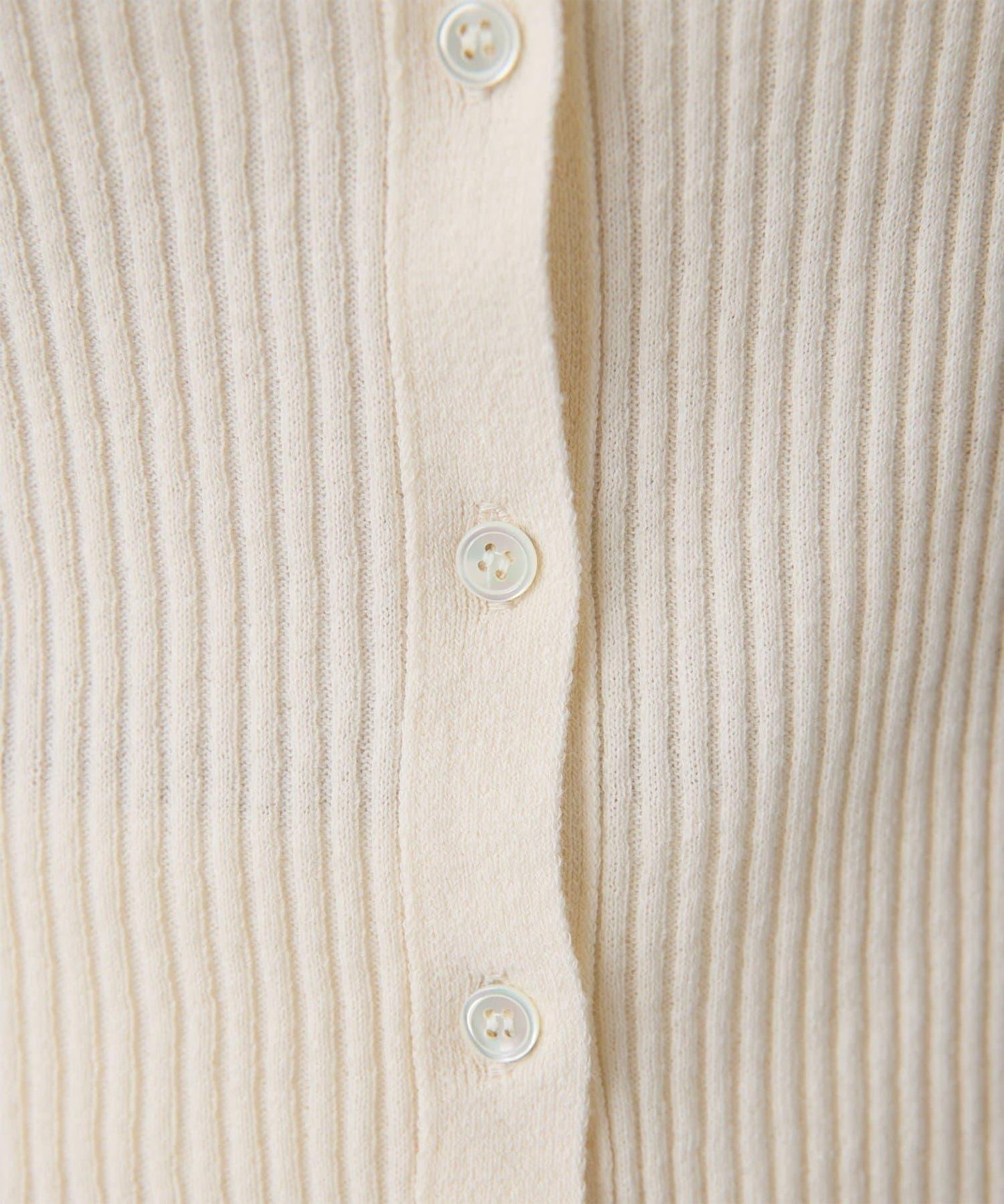 無縫羅紋針織開衫