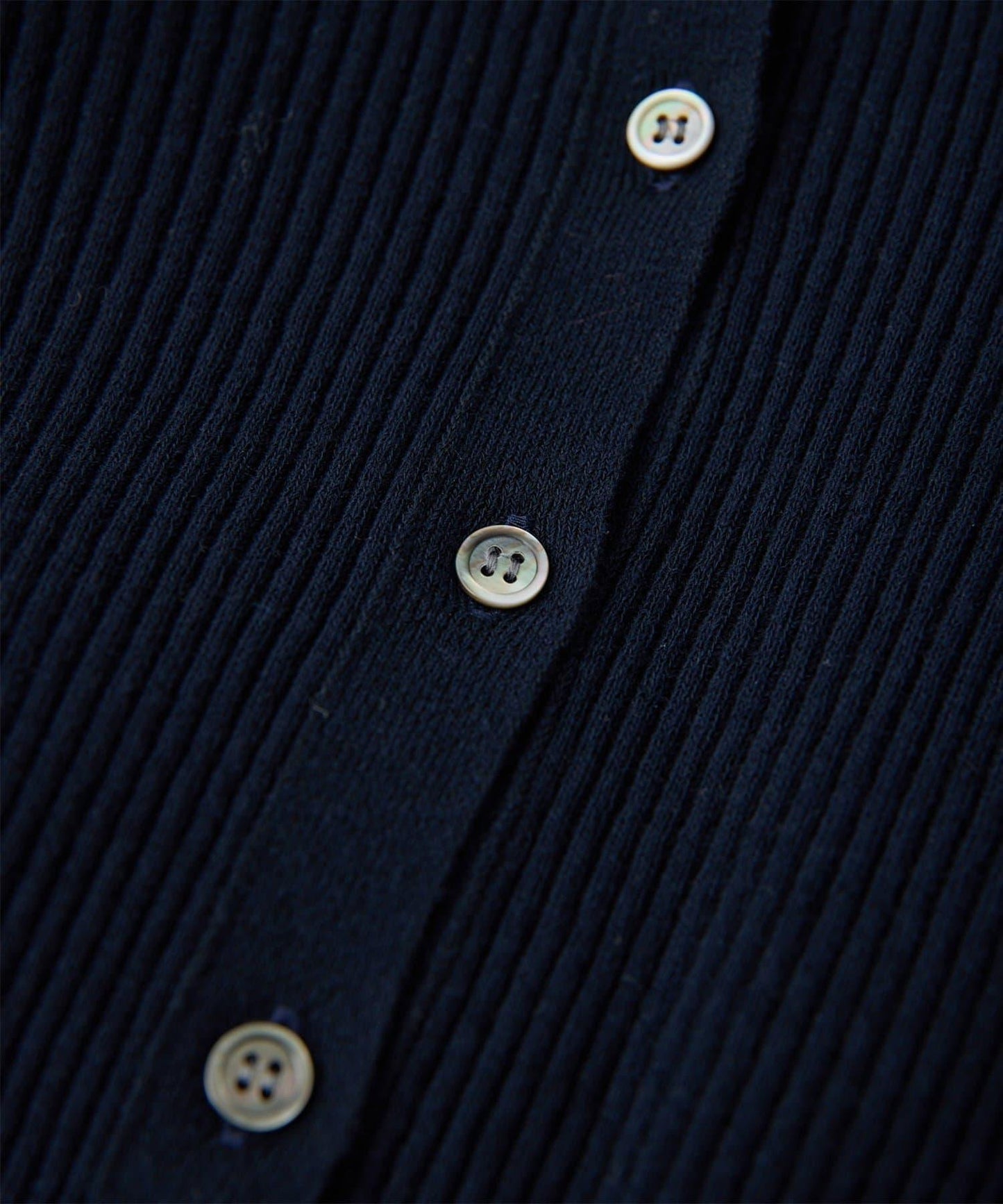 無縫羅紋針織開衫