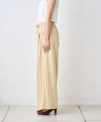 多褶設計 闊腿 褲子