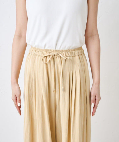 多褶設計 闊腿 褲子