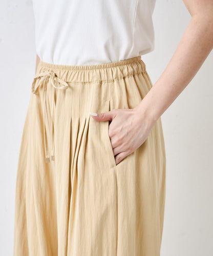 多褶設計 闊腿 褲子