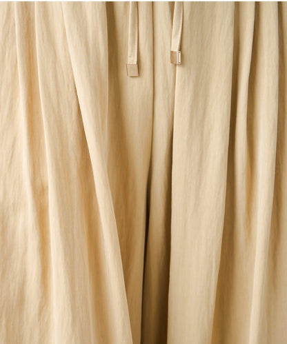 多褶設計 闊腿 褲子