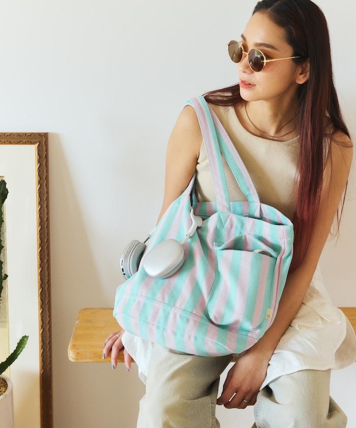 再生棉 中號托特包 SNミディアム F款