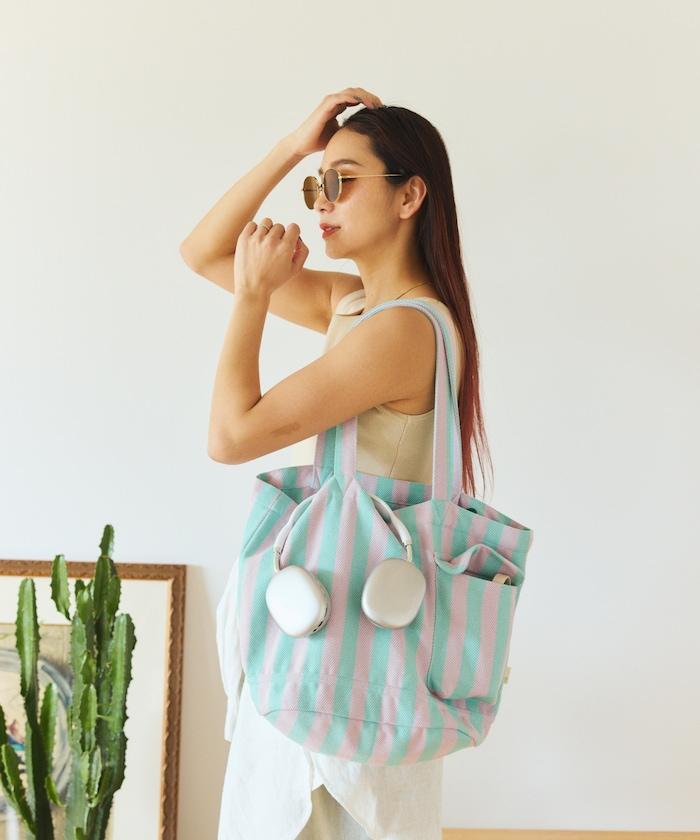 再生棉 中號托特包 SNミディアム F款