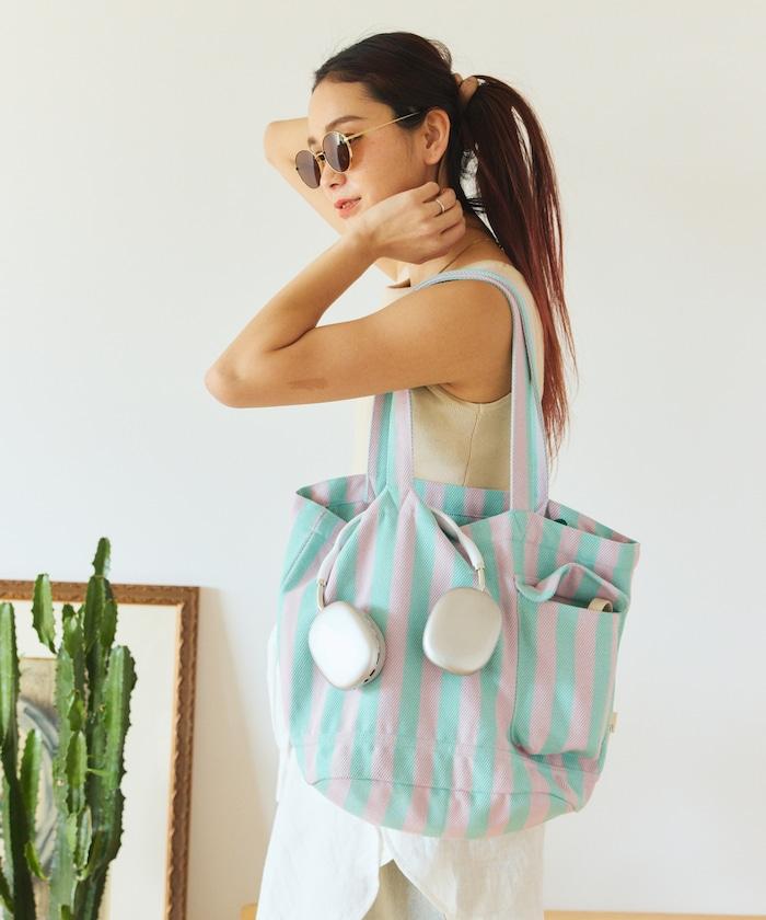 再生棉 中號托特包 SNミディアム F款