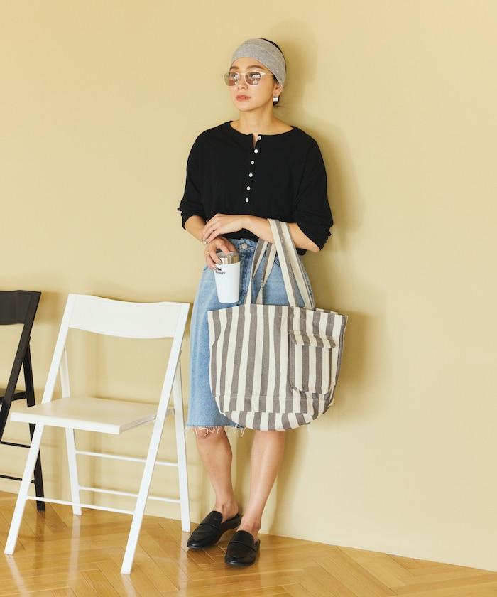 再生棉 中號托特包 SNミディアム F款