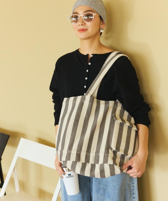 再生棉 中號托特包 SNミディアム F款