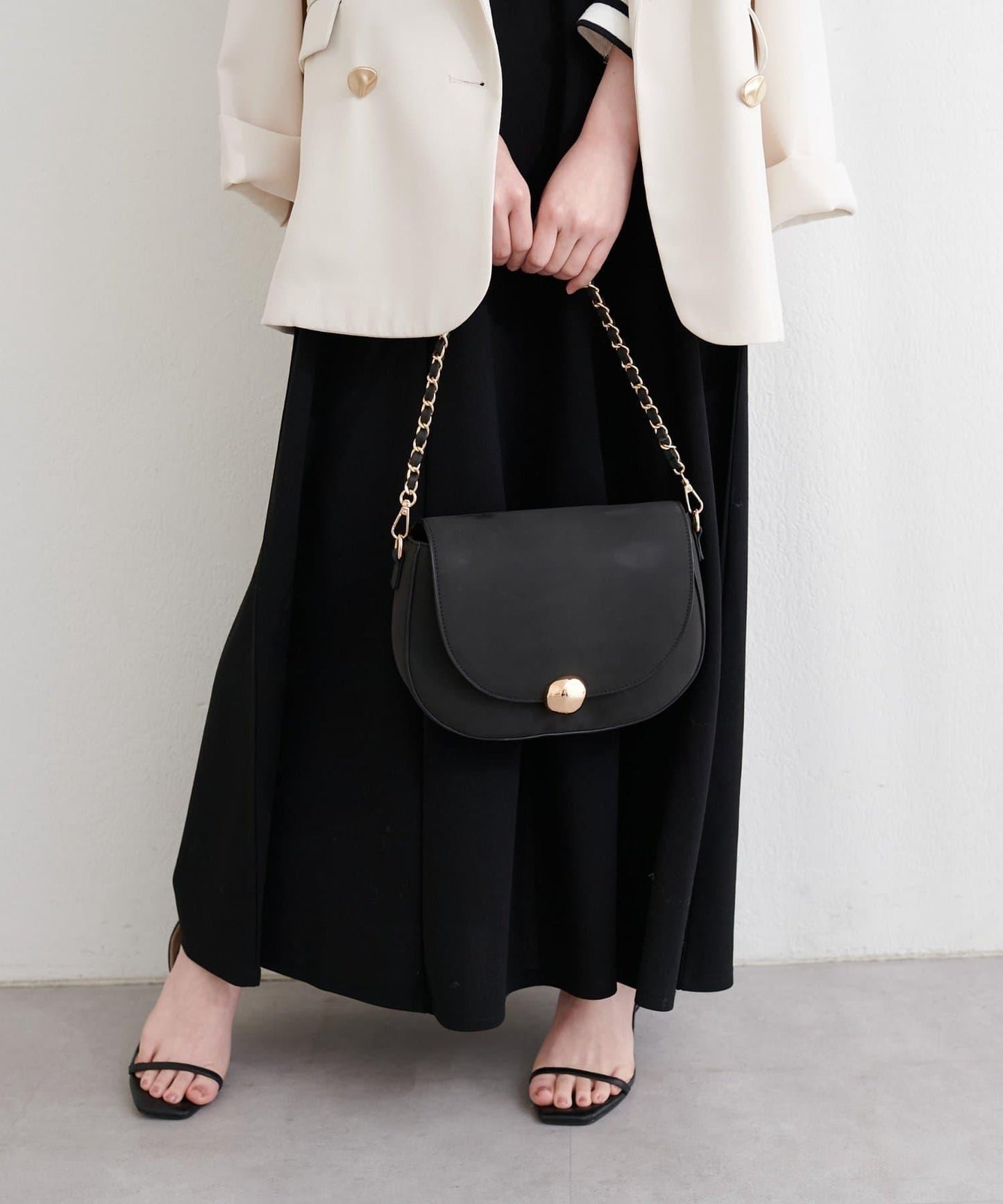 natural couture 鏈條單肩包