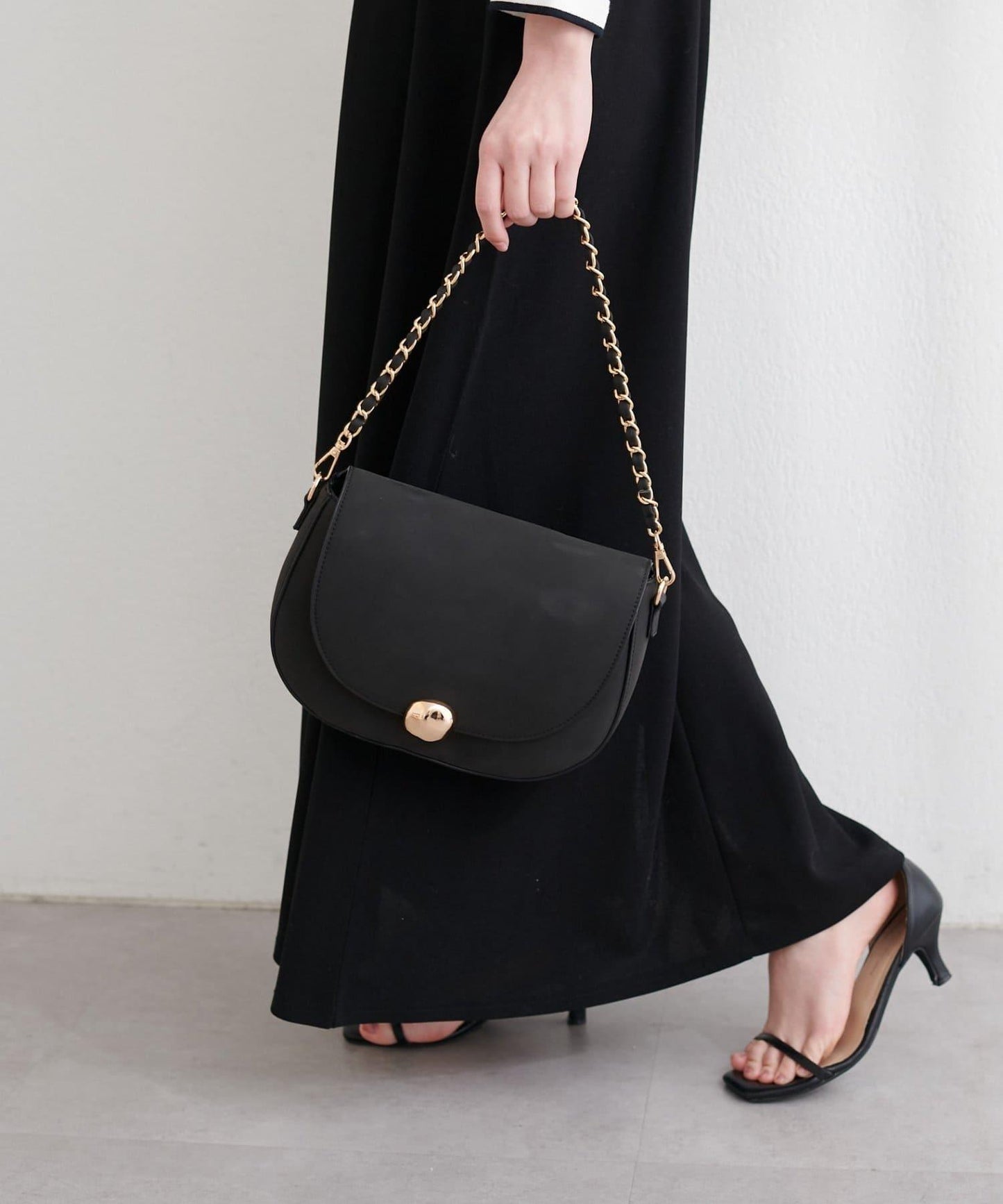 natural couture 鏈條單肩包