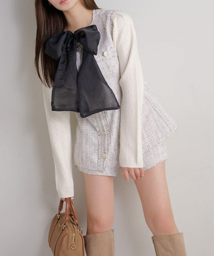 Seemi 可成套搭配 花呢短褲