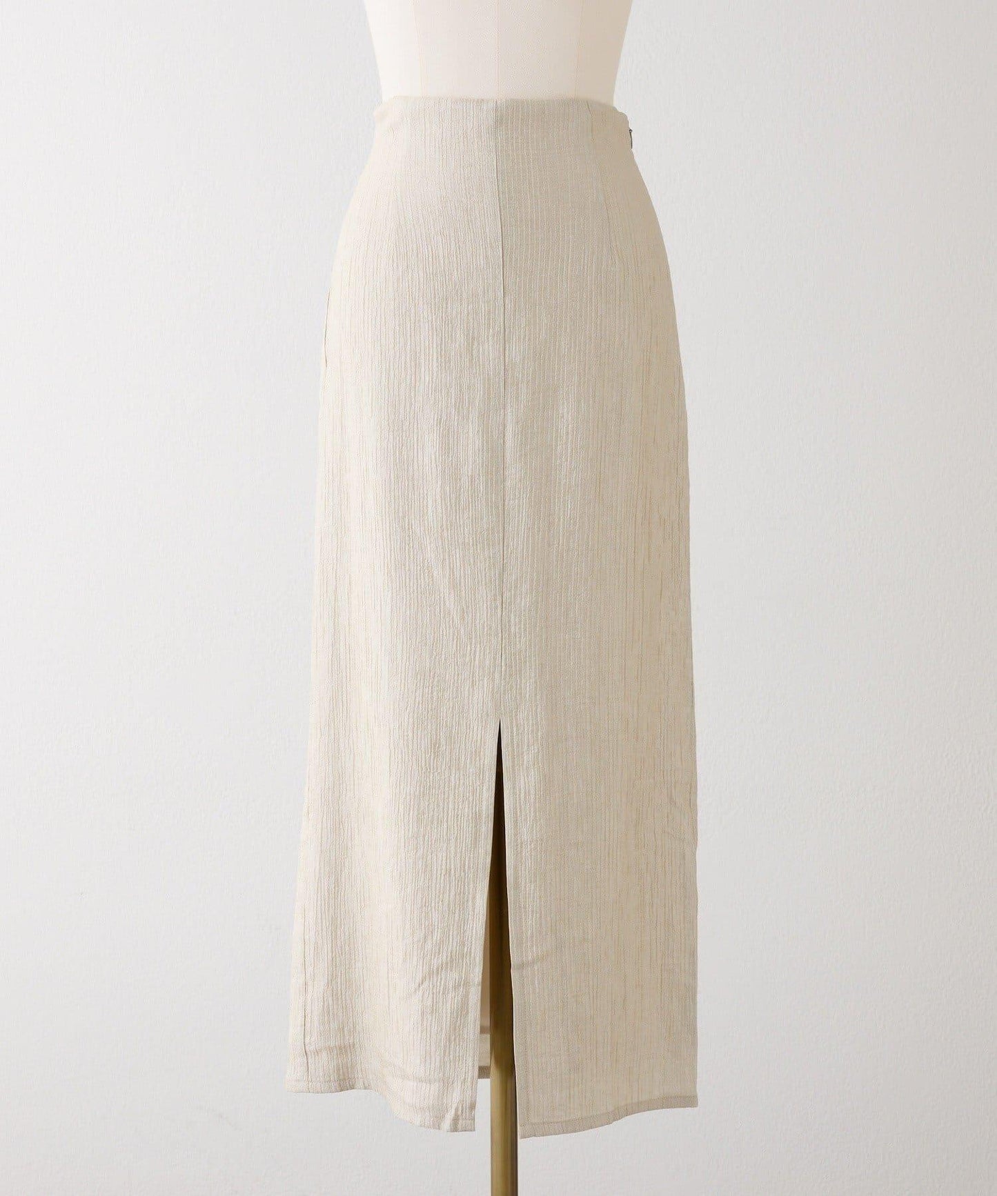 Seemi. 開叉修身 後繫帶 半身裙