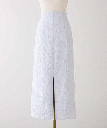 Seemi. 開叉修身 後繫帶 半身裙