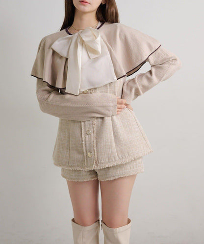 Seemi 可成套搭配 花呢短褲