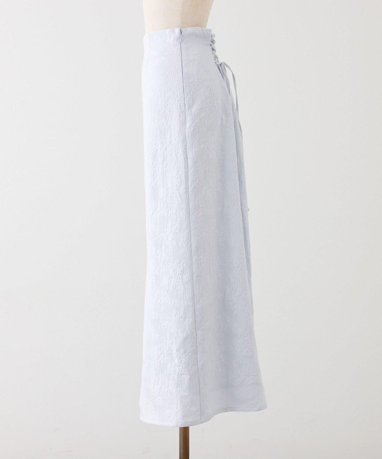 Seemi. 開叉修身 後繫帶 半身裙