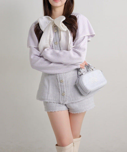 Seemi 可成套搭配 花呢短褲