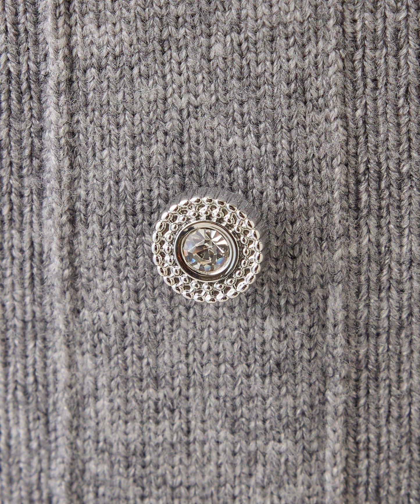 one after another 露肩網紗荷葉邊 針織上衣