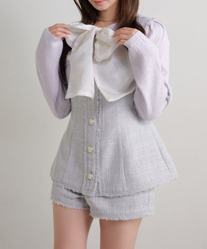 Seemi 可成套搭配 花呢短褲