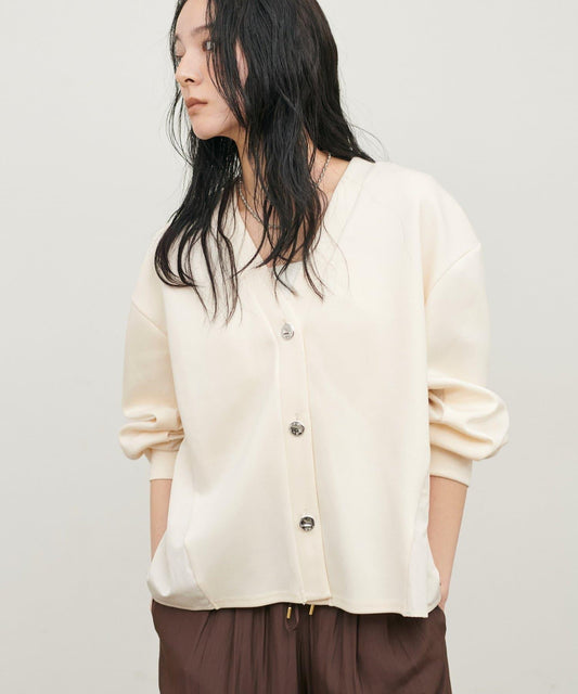 異材質空氣層針織開衫