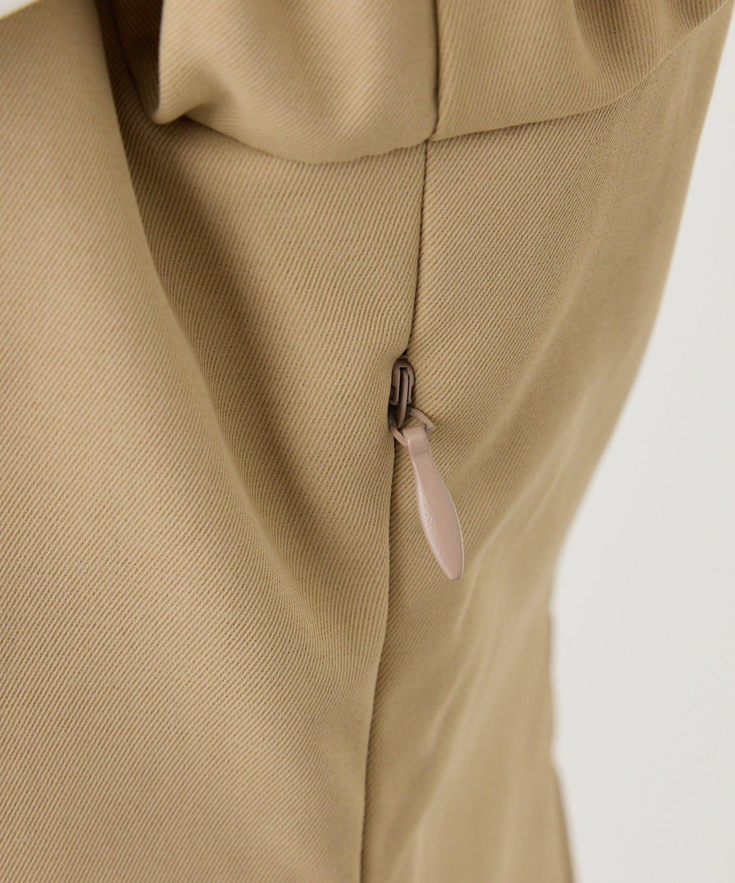 Seemi. 大翻領 長款 連衣裙