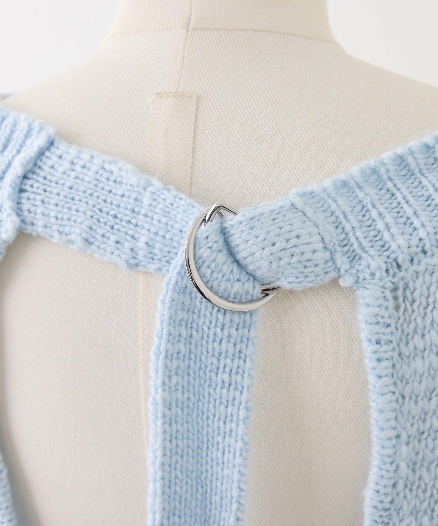 Seemi. 粗節針織 罩衫連衣裙