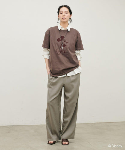 GOOD ROCK SPEED ミッキー 植絨印花T恤