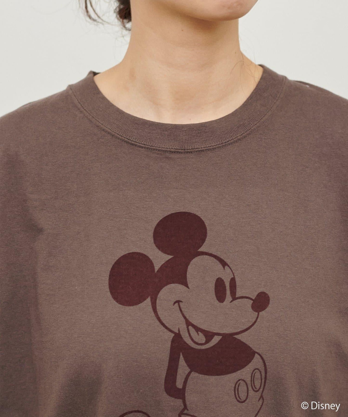 GOOD ROCK SPEED ミッキー 植絨印花T恤