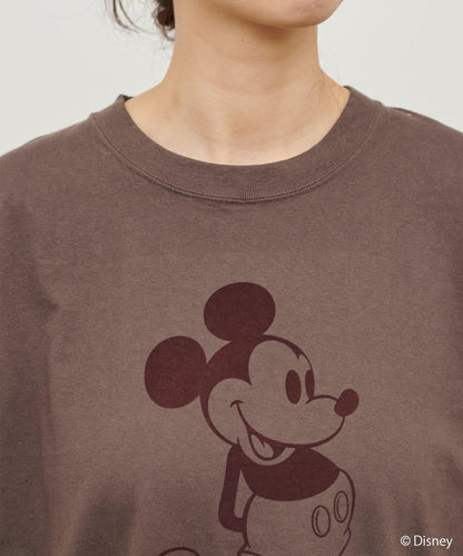 GOOD ROCK SPEED ミッキー 植絨印花T恤