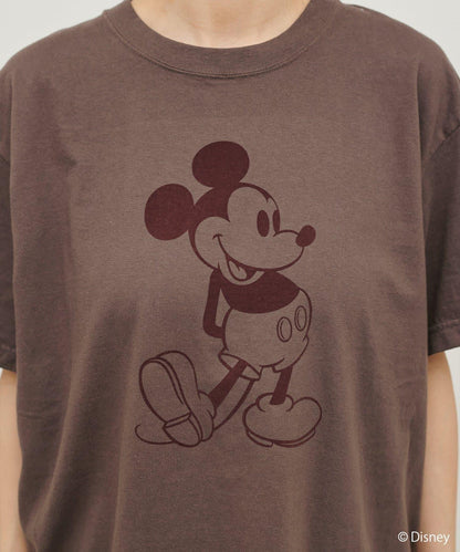 GOOD ROCK SPEED ミッキー 植絨印花T恤
