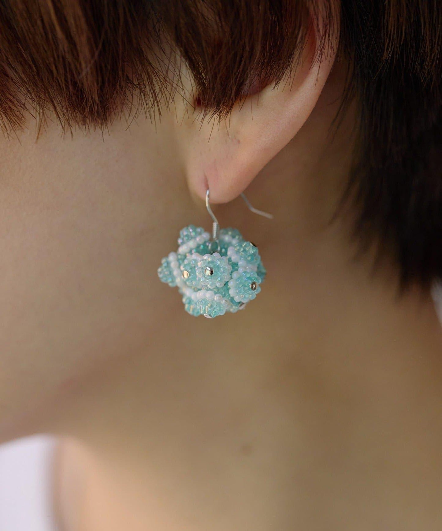 花球設計 耳環
