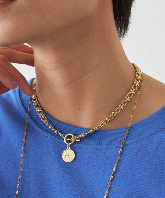 GALENA 硬幣鏈條頸鍊